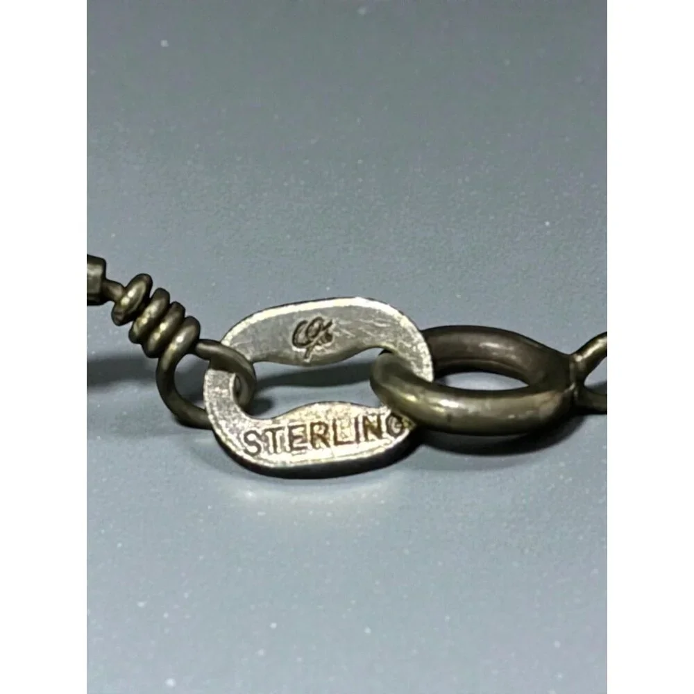 VTG Carolyn Pollack Relios Sterling Silver 925 Liquid Silver Necklace 18 in 12g - Picture 4 of 4